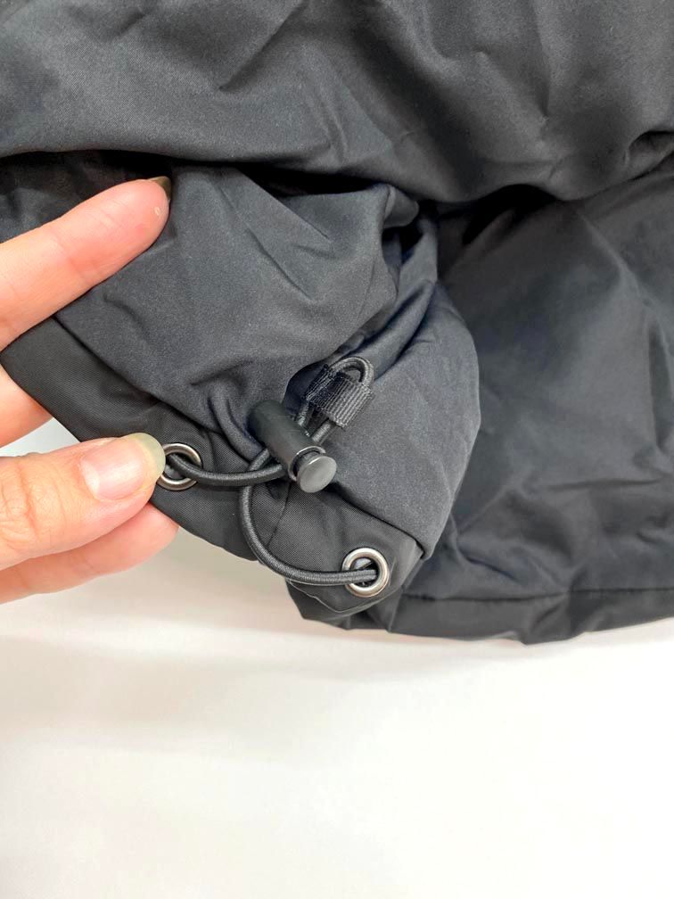 manana suerte マニャーナスエルテ VLFGLE0923001 定価16500円 オーバーサイズ中綿ダウン ジャケット sizeF 黒 レディース GULLKHAN_COM