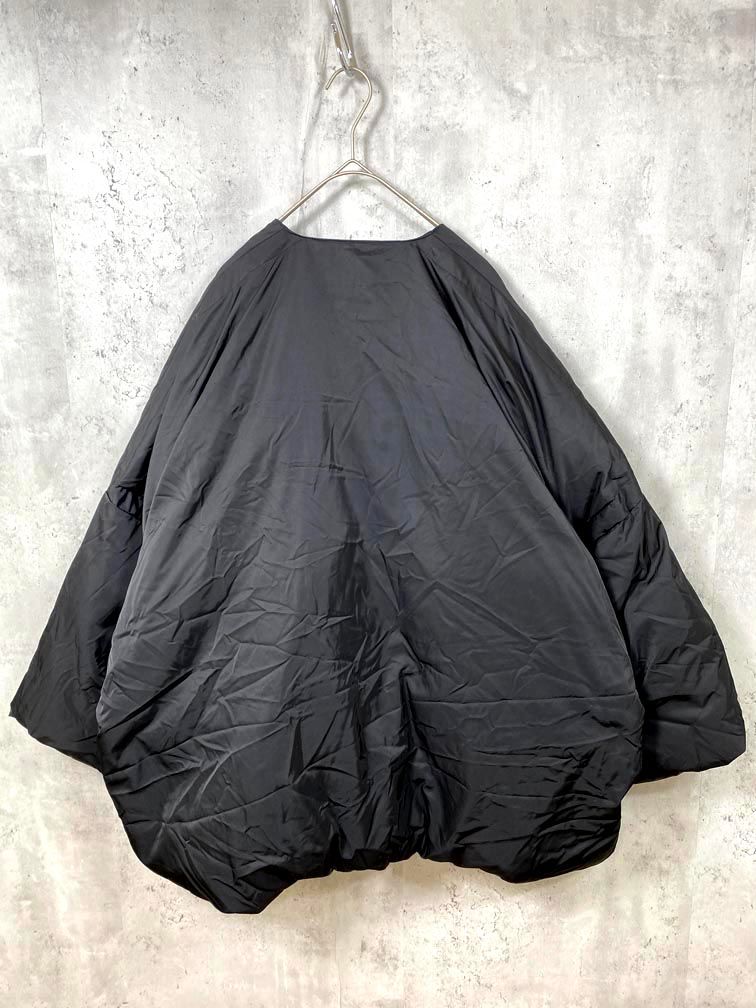 manana suerte マニャーナスエルテ VLFGLE0923001 定価16500円 オーバーサイズ中綿ダウン ジャケット sizeF 黒 レディース