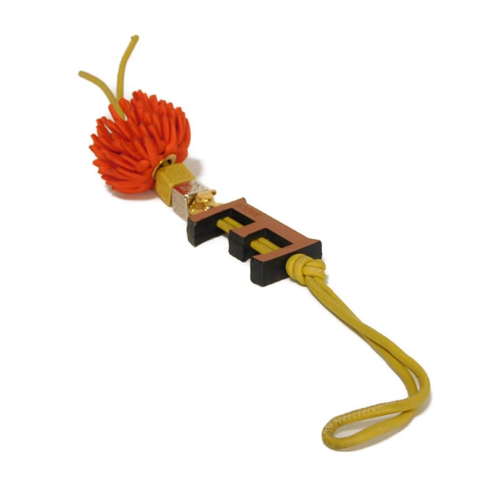 LOEWE ロエベ セール ラビット ダイス チャーム E イニシャル ブラウン