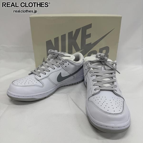 Supreme×NIKE/シュプリーム×ナイキ SB Dunk Low White/Metallic Supreme×NIKE/シュプリーム×ナイキ SB Dunk Low White/Metallic