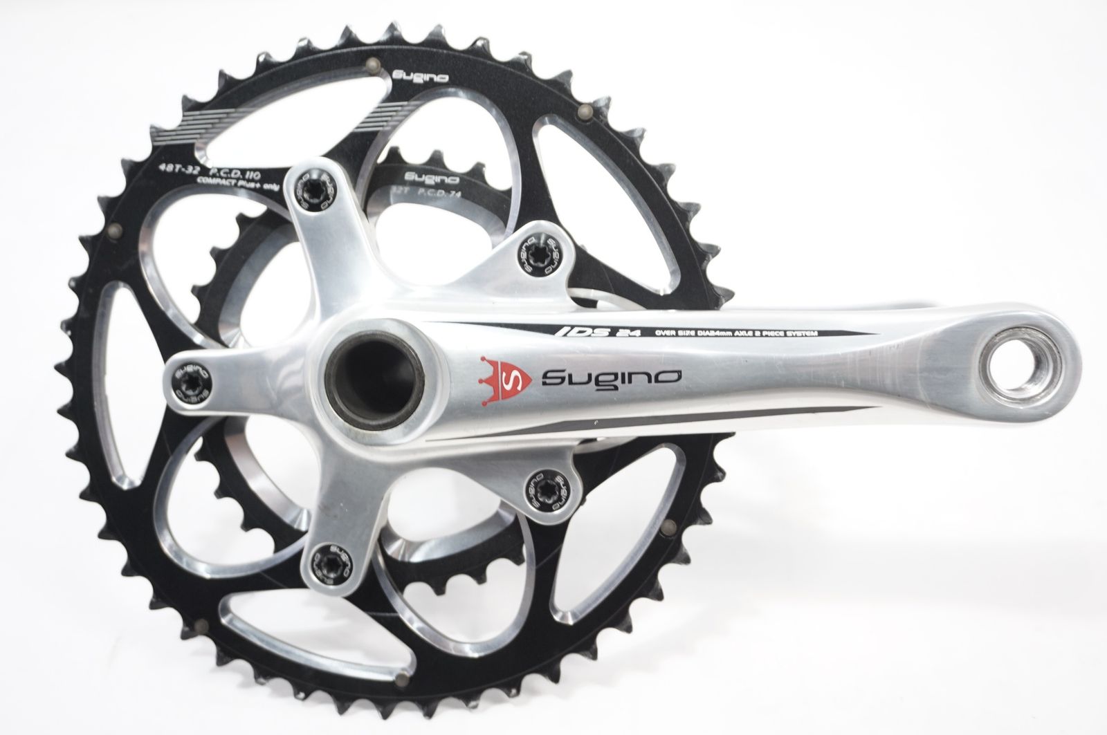 SUGINO スギノ IDS24 48-32T 165mm クランクセット バイチャリ世田谷店