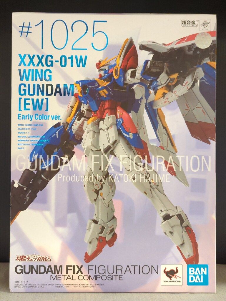 BANDAI SPIRITS GUNDAM FIX FIGURATION METAL COMPOSITE 新機動戦記ガンダムW Endless Waltz ウイングガンダム EW版 Early Color ver. 1025