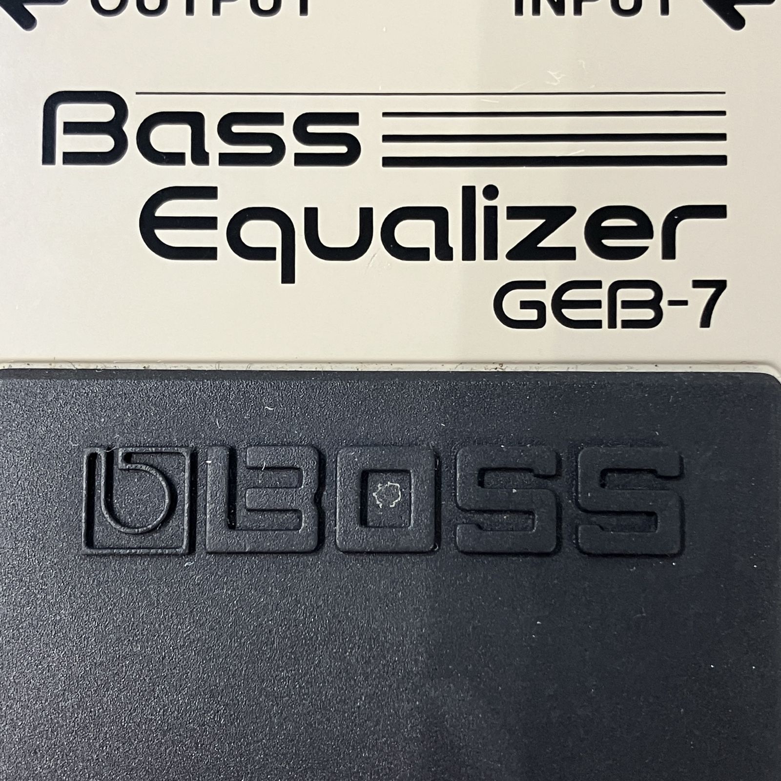 BOSS GEB-7 Bass Equalizer ベース用 7バンド イコライザー エフェクター ジャンク Y10562119