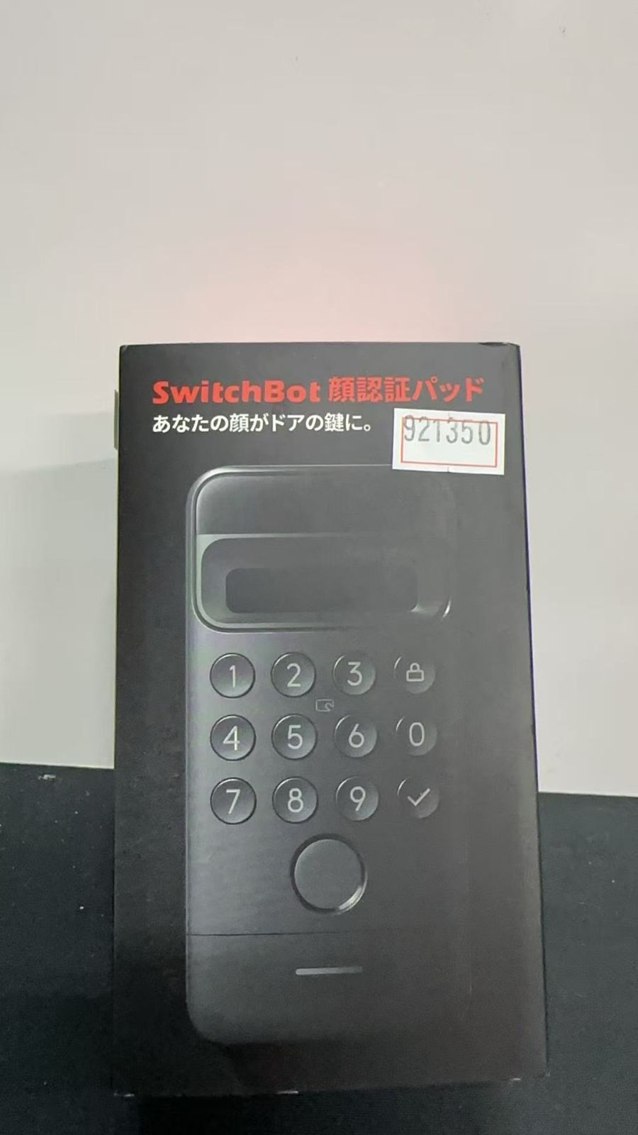 スイッチボット 顔認証パッド W7300501 921350