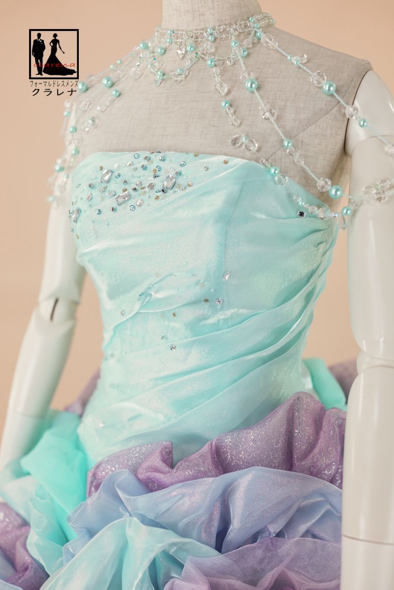 イヤリング付き ペパーミントグリーン