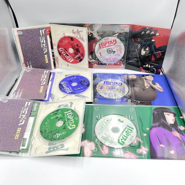 中古】BOX日焼け、フィギュア欠品)バジリスク 甲賀忍法帖 DVD全12巻