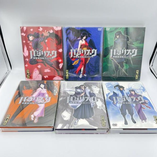 【中古】BOX日焼け、フィギュア欠品)バジリスク 甲賀忍法帖 DVD全12巻セット[6][240006560310] 中古】BOX日焼け、フィギュア欠品)バジリスク 甲賀忍法帖 DVD全12巻