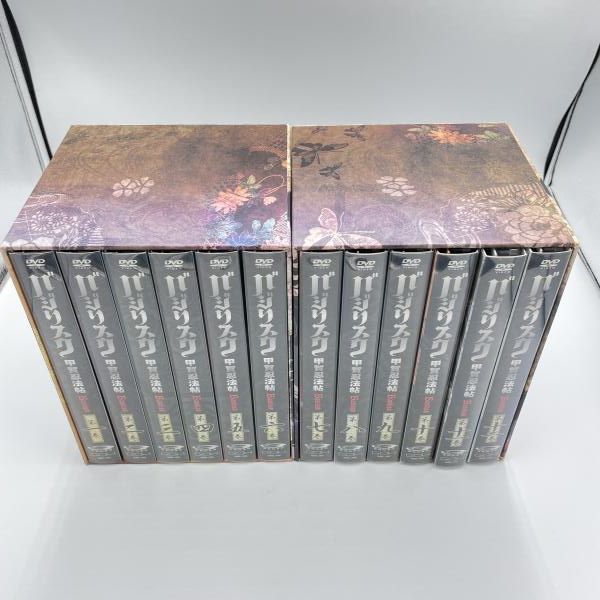 中古】BOX日焼け、フィギュア欠品)バジリスク 甲賀忍法帖 DVD全12巻