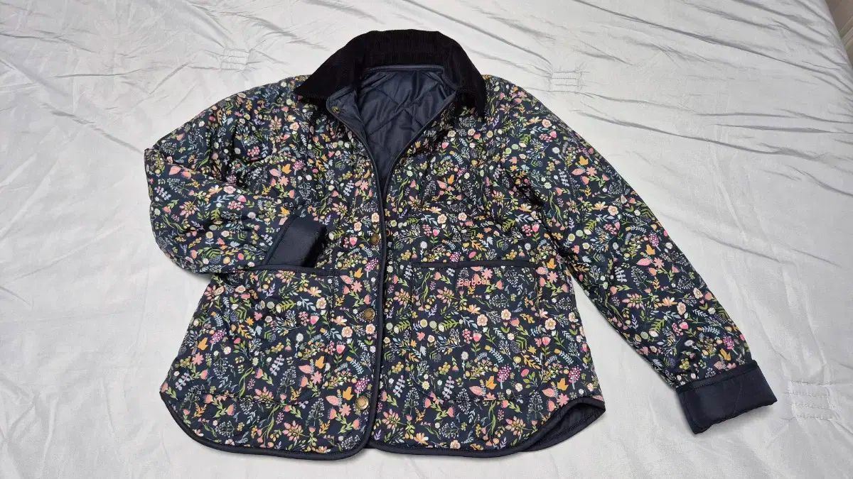  バブアーキッズ キルティング リバーシブル L 10-11 その他 ジャケット ブルゾン