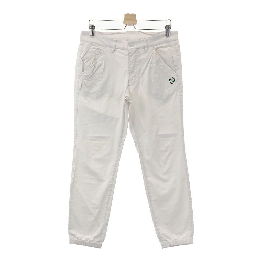 サイズ 5 PEARLY GATES パーリーゲイツ ストレッチ ジョガーパンツ ホワイト系 ゴルフウェア メンズ ストスト