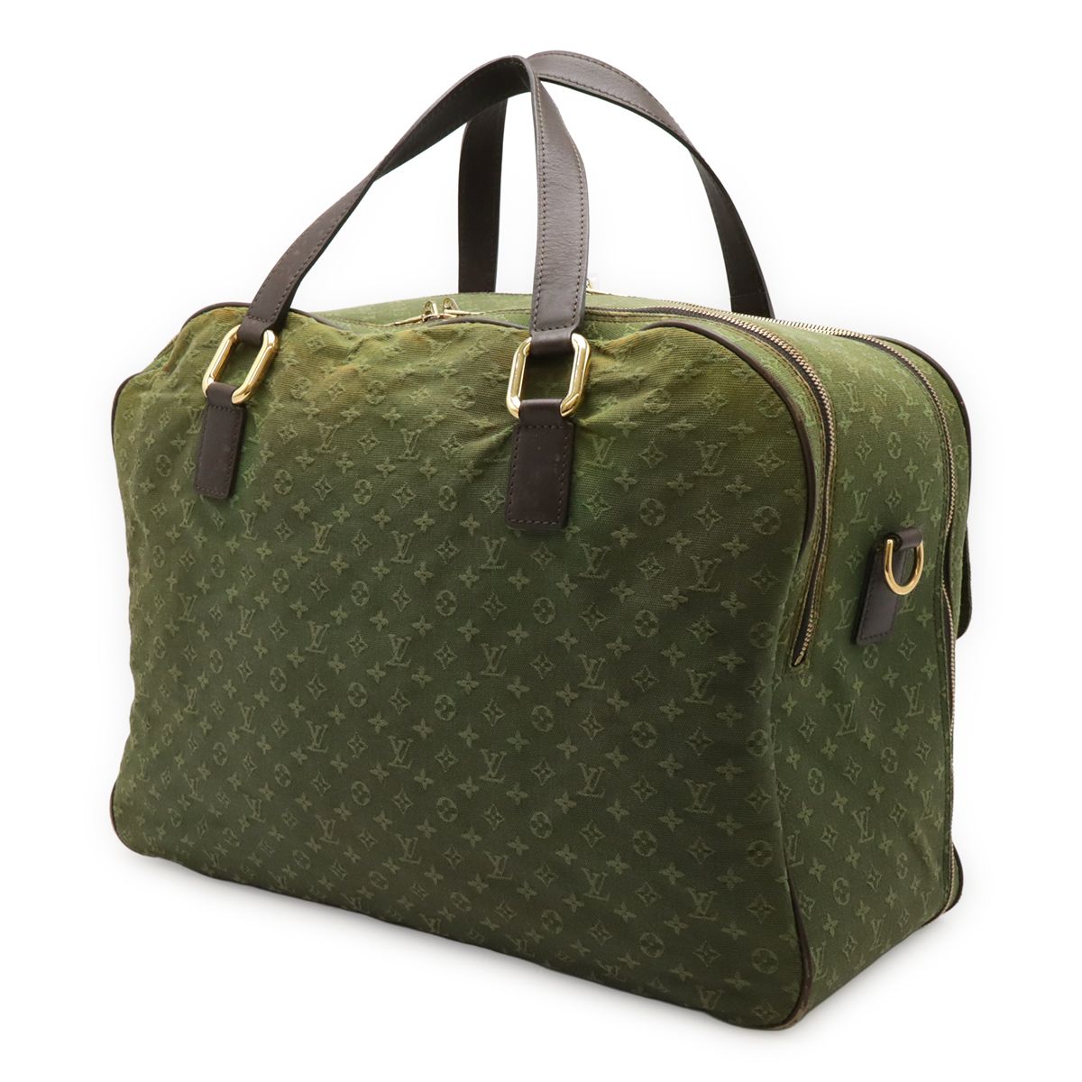 LOUIS VUITTON ルイ ヴィトン モノグラムミニ クロディーヌ ボストンバッグ トラベルバッグ 旅行カバン TSTカーキ ショルダーストラップ M42332