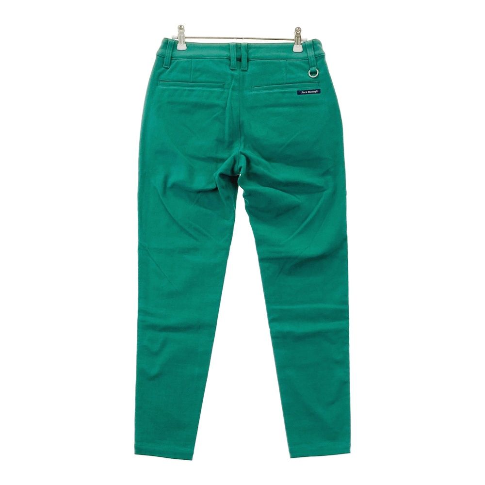 サイズ 0 JACK BUNNY ジャックバニー ストレッチロングパンツ グリーン系 240101551429 ゴルフウェア レディース ストスト