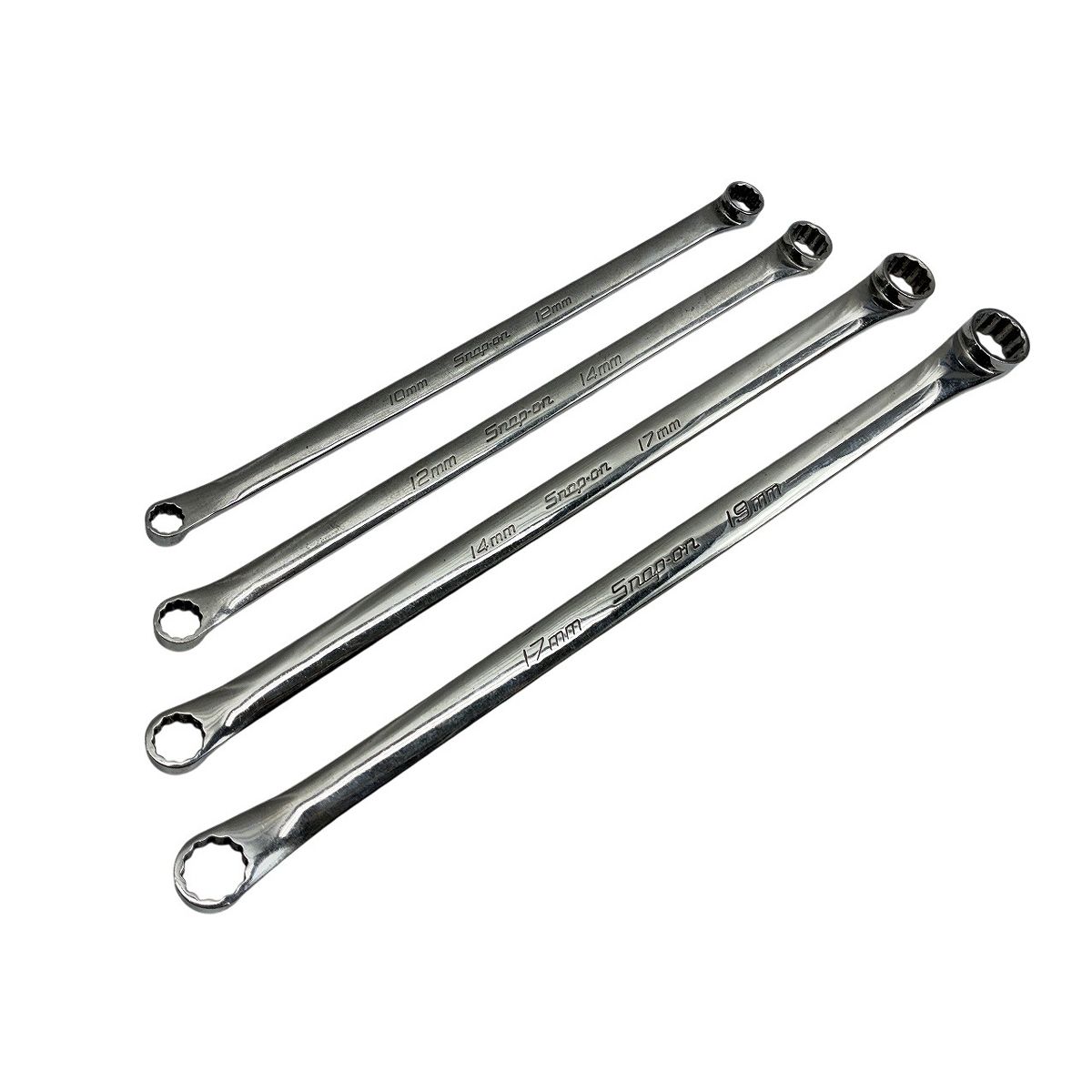 Snap-on XDHM ロングストレート メガネレンチ 10-17mm 4点セット 工具 用品 スナップオン W10589053