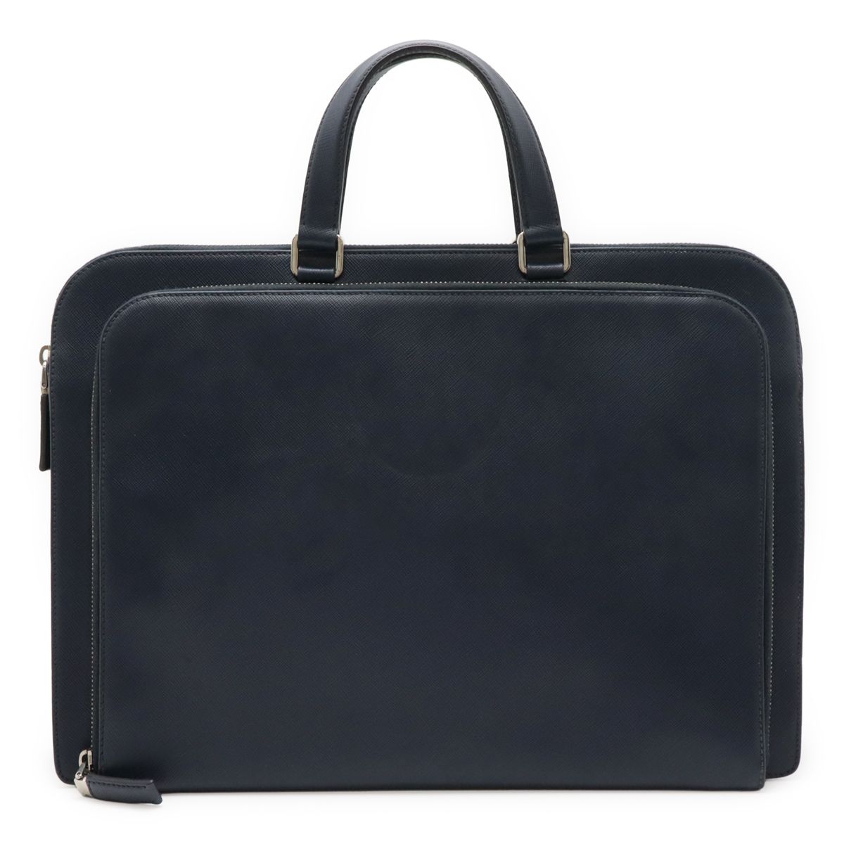 ホワイトハウスコックス ブライドルレザー ジップ ブリーフケース