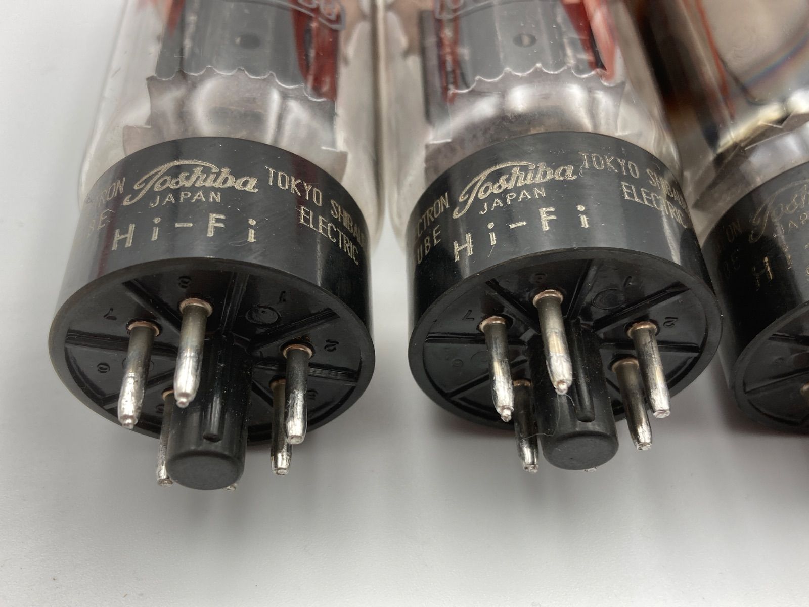 TOSHIBA 東芝 6G-B8 Hi-Fi 4本 真空管
