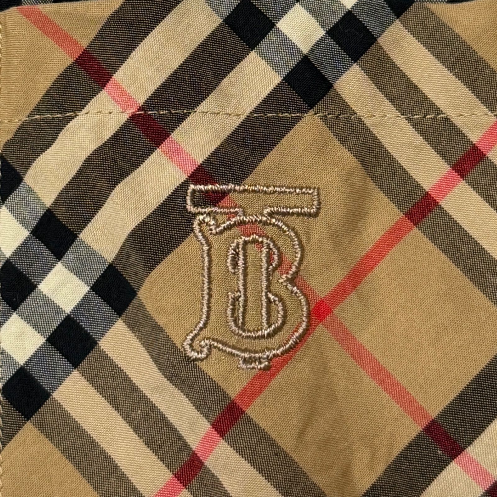 国内正規 BURBERRY TB刺繍ノバチェックシャツ 長袖 バーバリー 8017560 