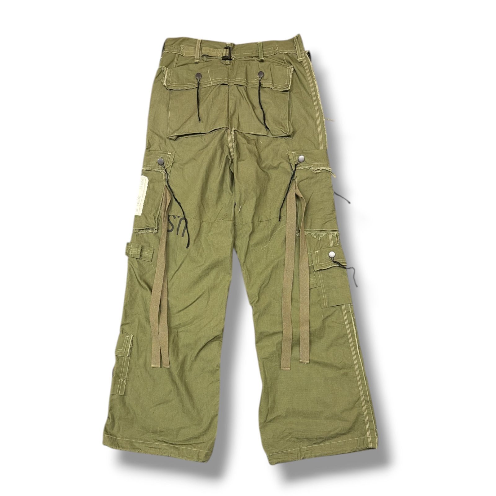 参考上代66000円 ー MINUS Slash Seam HBT Cargo VINTAGE US ARMY BAG CASE スラッシュ シーム カーゴパンツ マイナス M-24 F-PT 019 3 1927 M 4