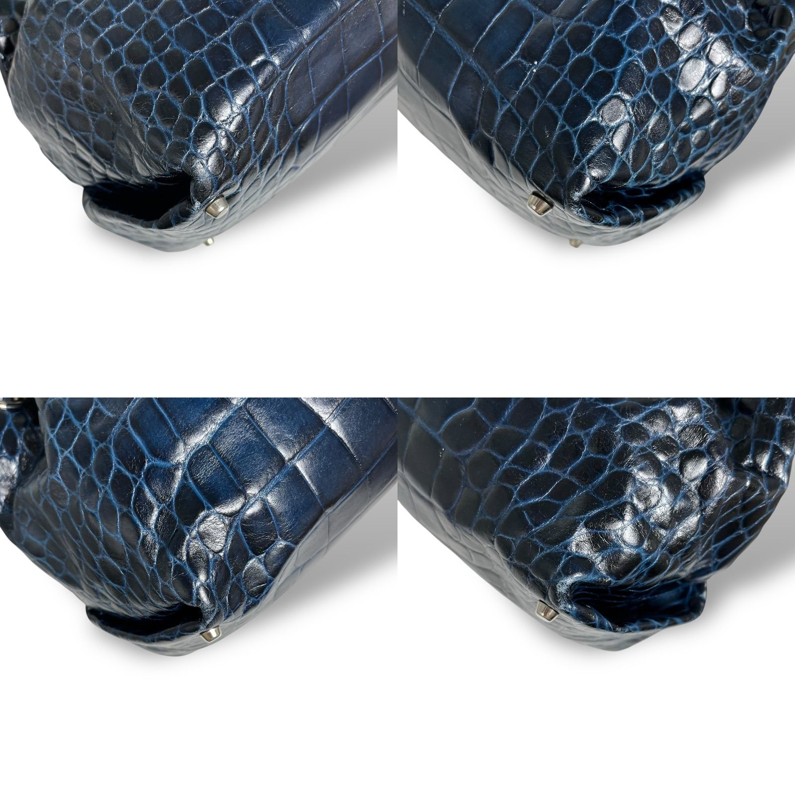 ネイビー マグネットボタン開閉式