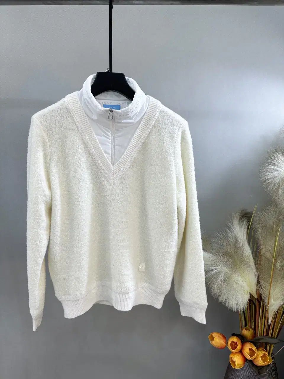 ランバン レディースゴルフ 防風 セーター