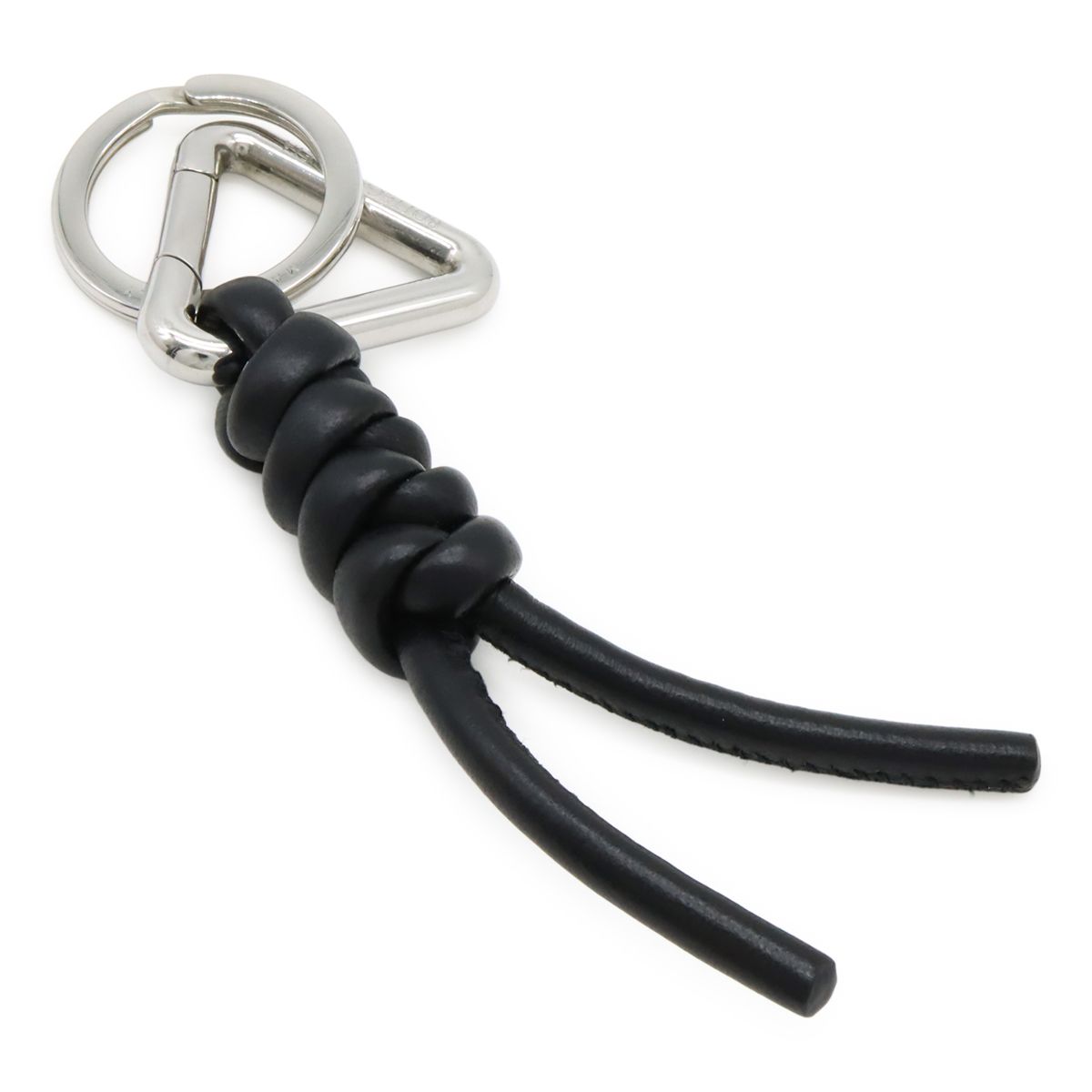 BOTTEGA VENETA ボッテガヴェネタ キーリング トライアングル 黒