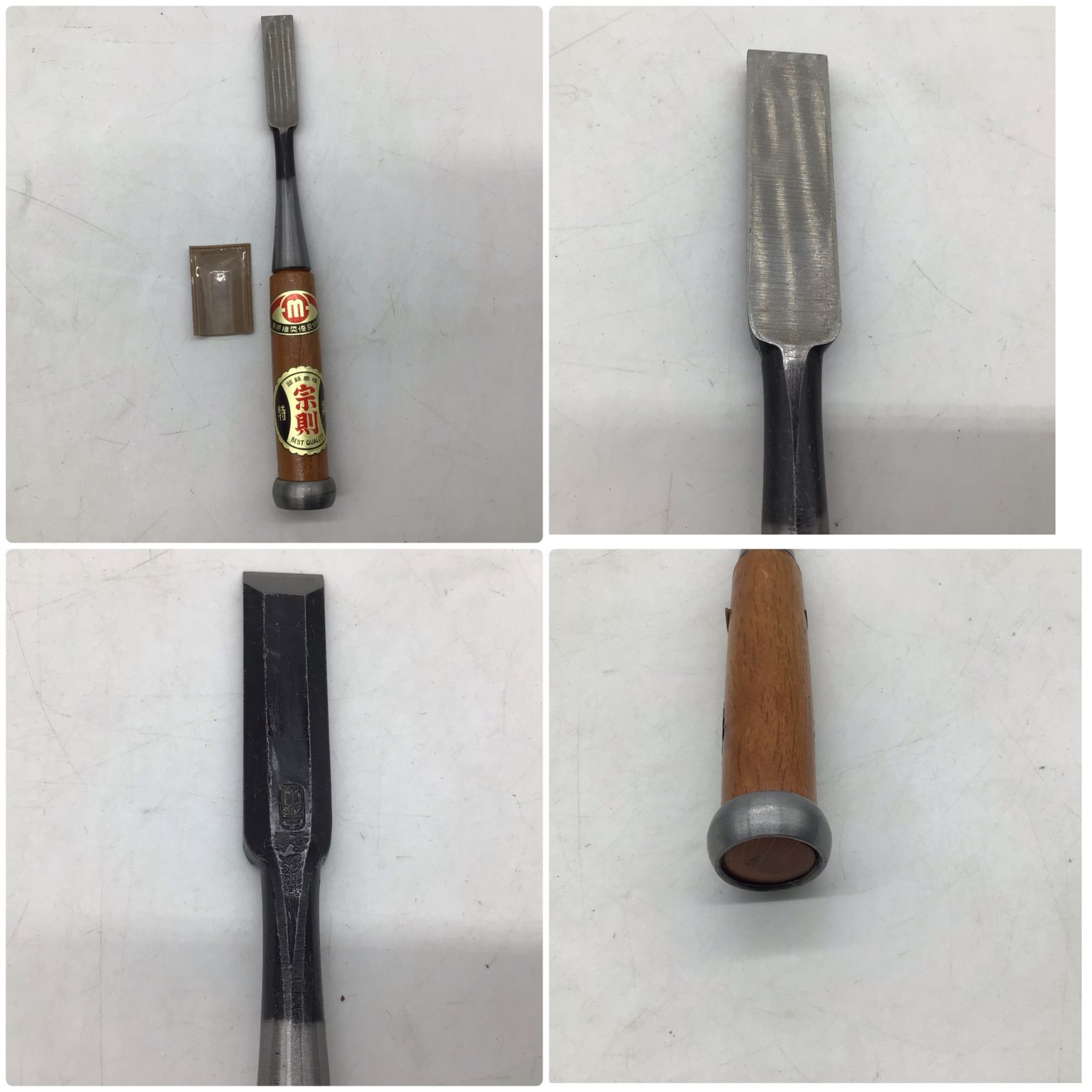  11008 別誂 宗則 本職用 のみ 15 mm 6丁セット 木工 大工道具 彫刻 鑿 伝統工芸 工具 職人道具 その他 切削 切断 穴あけ