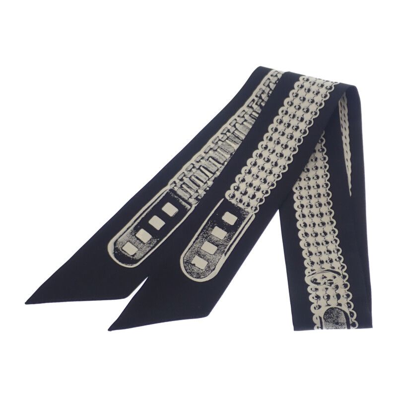 HERMES ツイリー トレゾールドゥメドール 黒 新品 新品 人気 HERMES