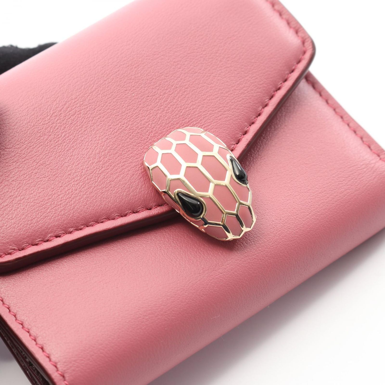 ブルガリ BVLGARI 三つ折り財布 セルペンティフォーエバー