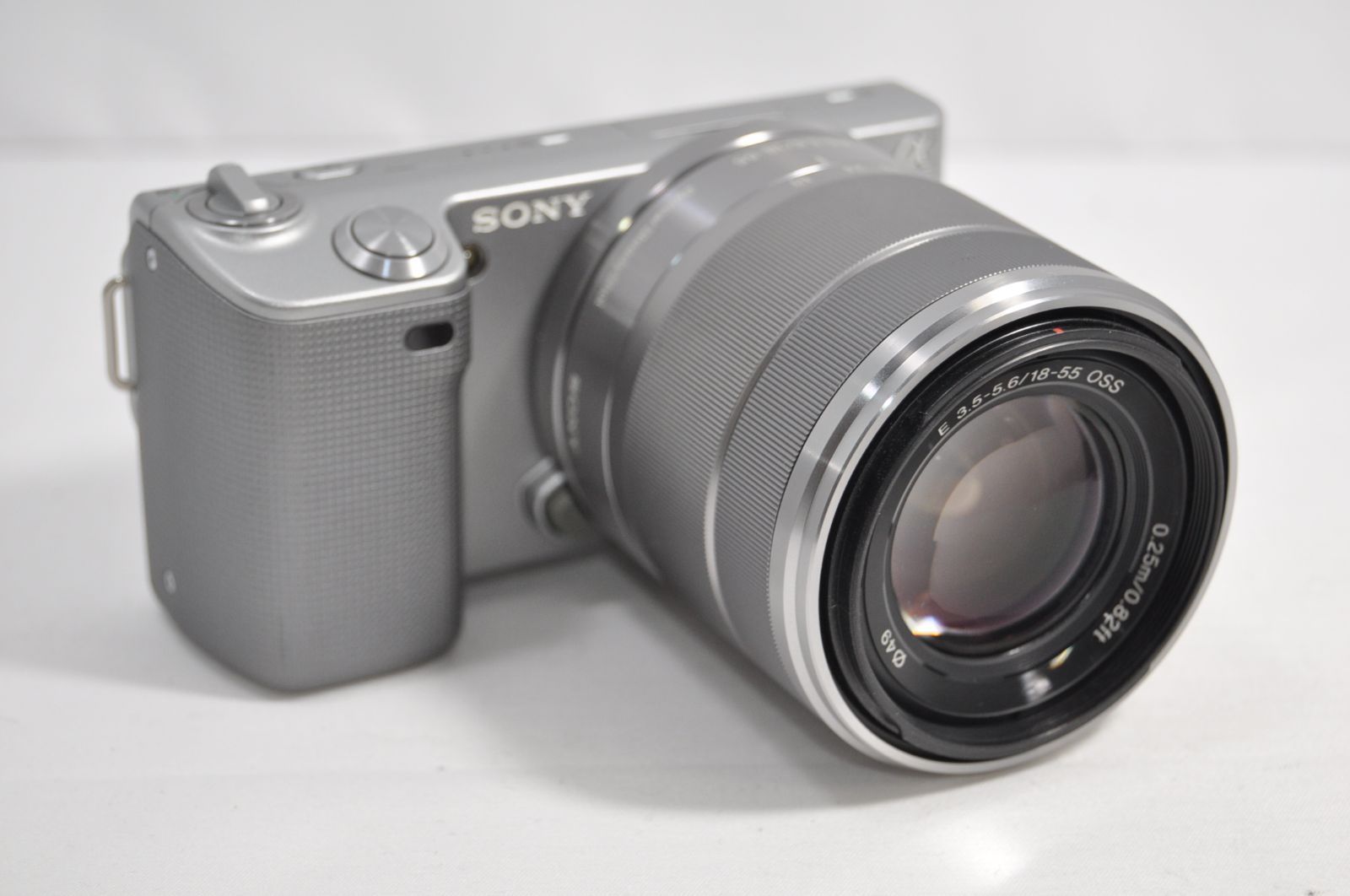 Sony ソニー α NEX 5 ズームレンズキット シルバー 55 K S