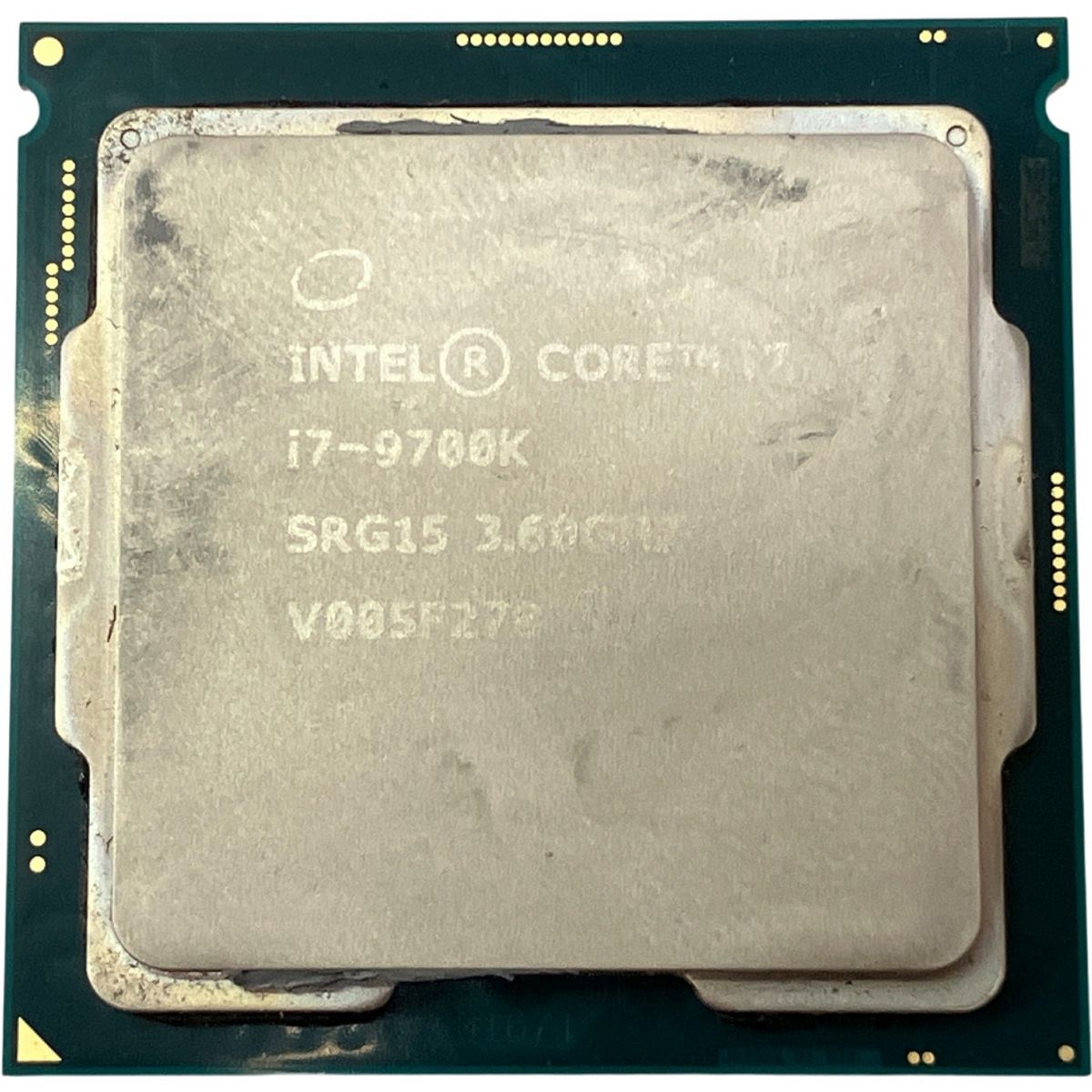 intel Core i7-9700K SRG15 デスクトップ用CPU インテル PCパーツ ジャンク H10587295
