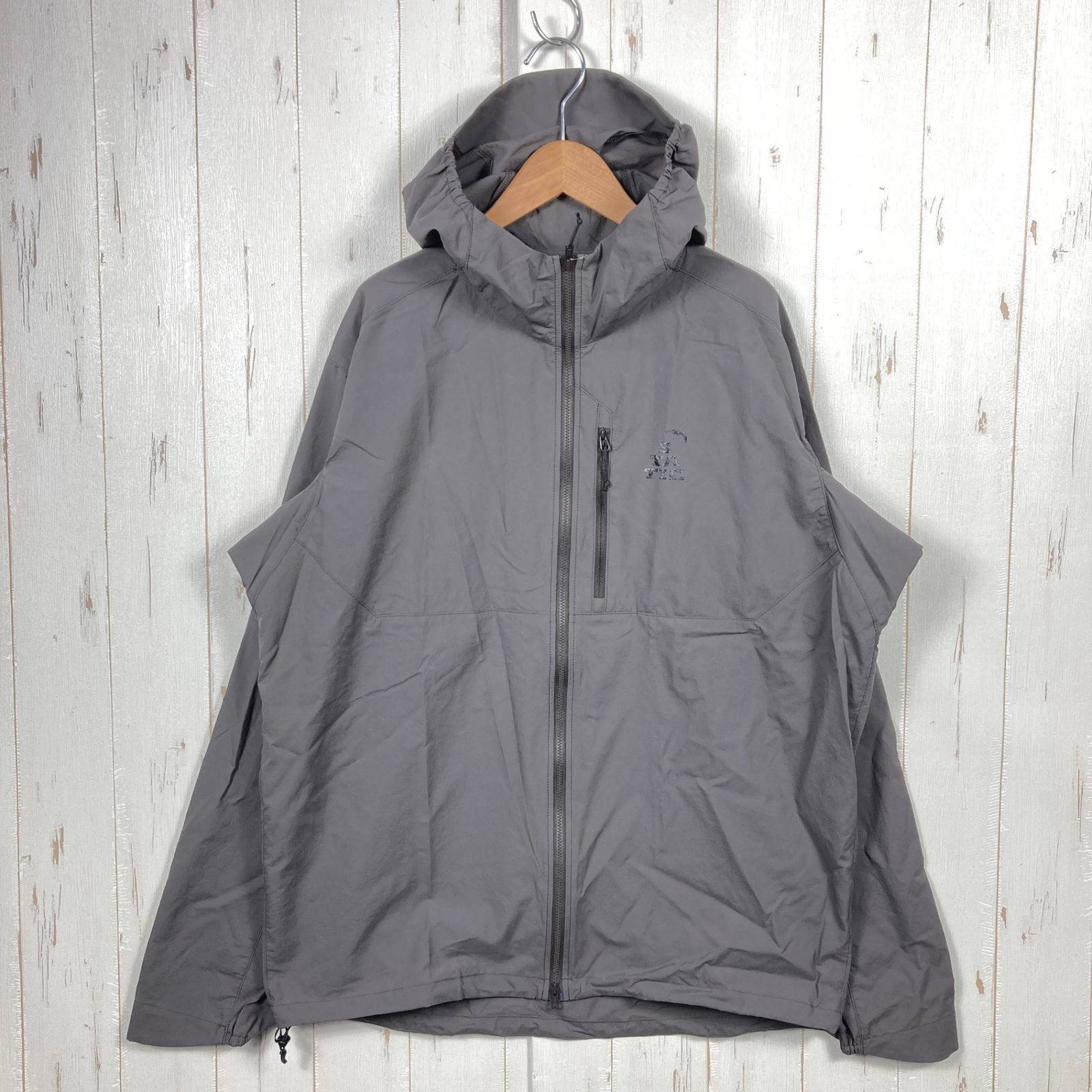 Men s XL グレー系 Static スタティック アポスル LT フーディ Apostle LT Hoody カーボン ナイロン ウェア トップス アウター ジャケット ウィンドシェル z00054006 カーボン ウィンド