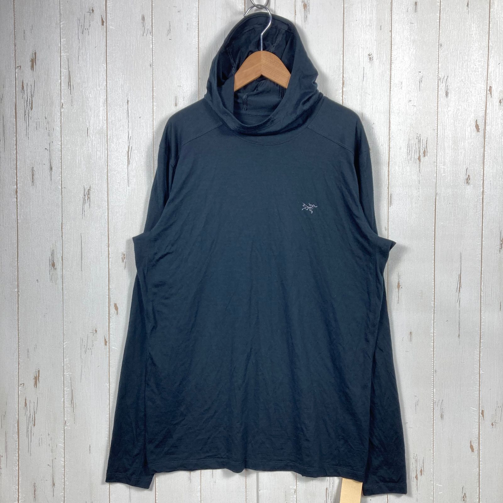 Men s L ブラック系 Arcteryx アークテリクス イオニア メリノ ウール フーディ Ionia Merino Wool Hoody メリノウール ウェア トップス インナー シャツ フーディ ウール z0005399