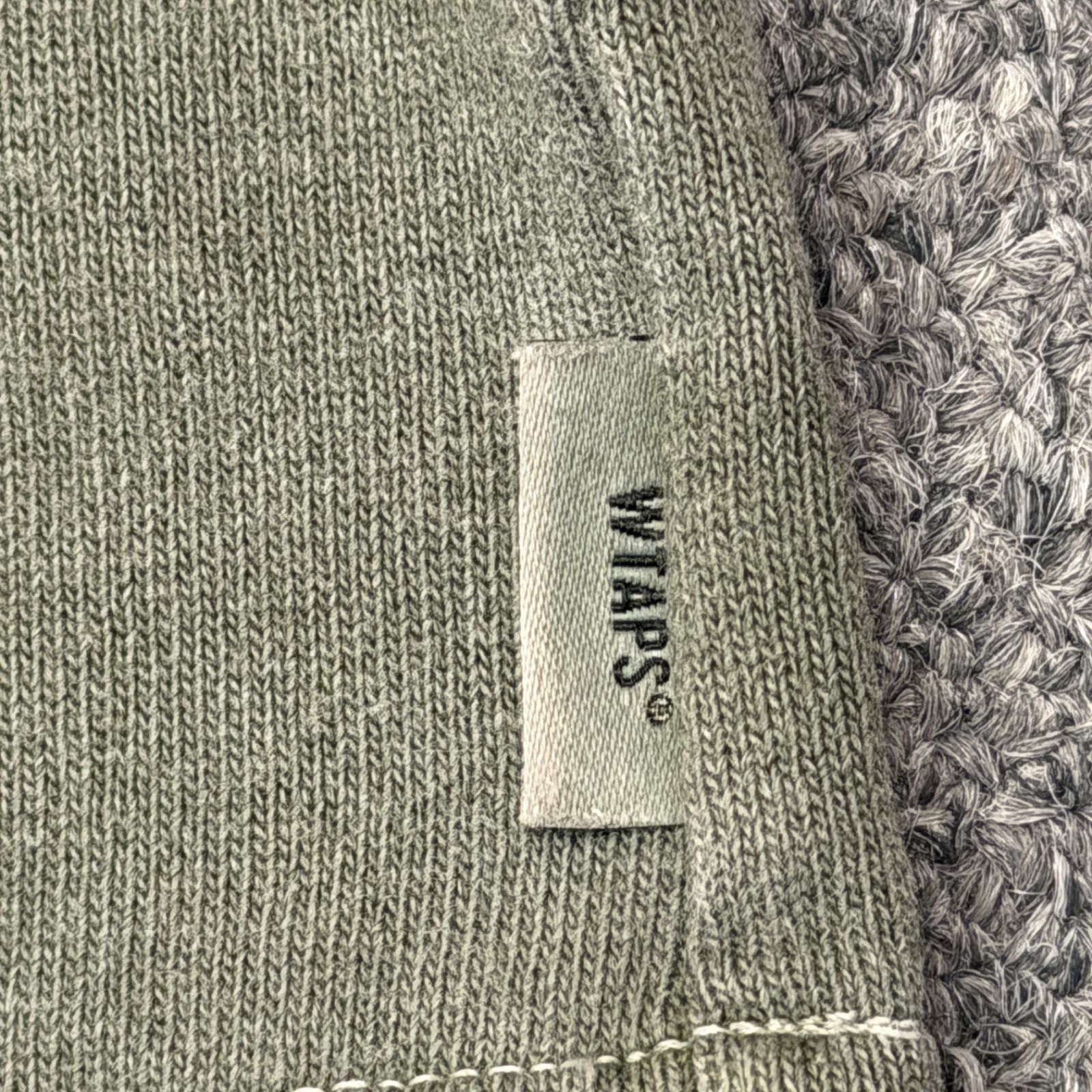 WTAPS 25AW SIGN-OD / LS / COTTON ロゴ刺繍 クルーネック カットソー