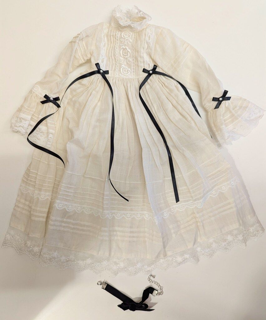 lacrimosa SD SD13女の子 SDGr女の子 クラシカルワンピース ベージュ