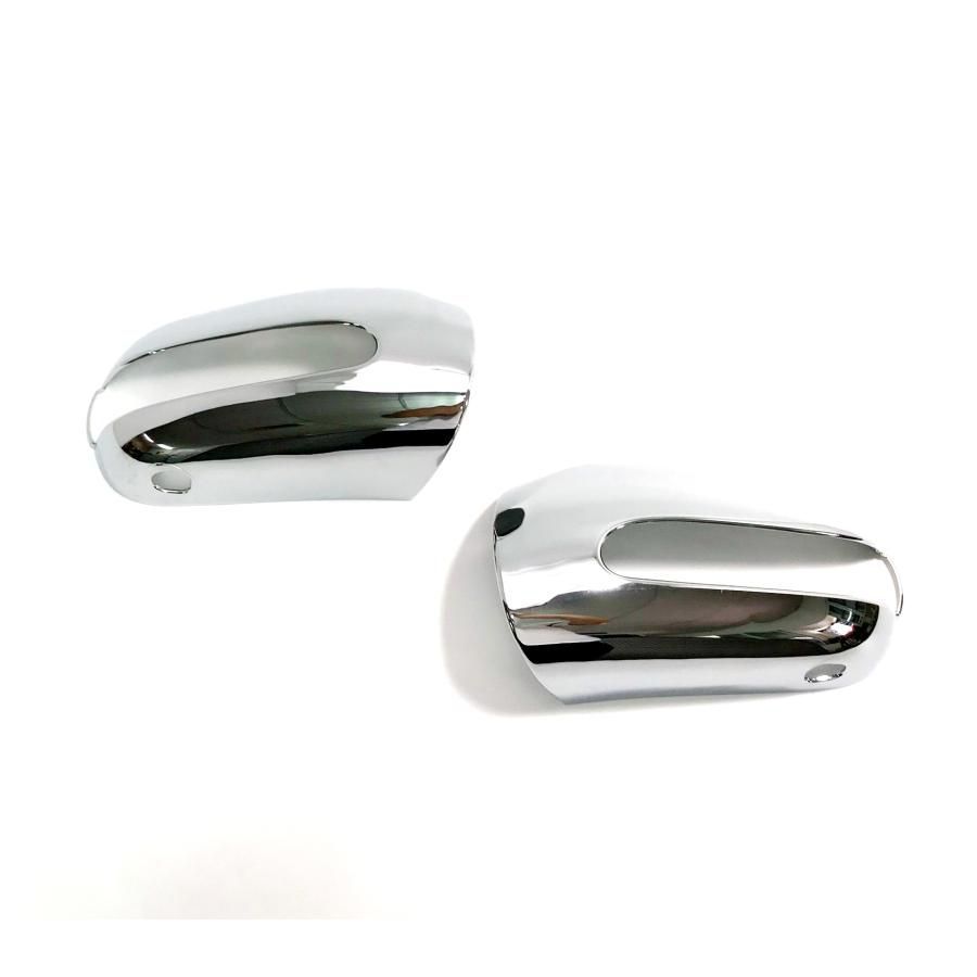 メルセデス ベンツ メッキ ドアミラー カバー W220 S350 S430 S500 S500L S600L Sクラス AMG ロング ガーニッシュ a811