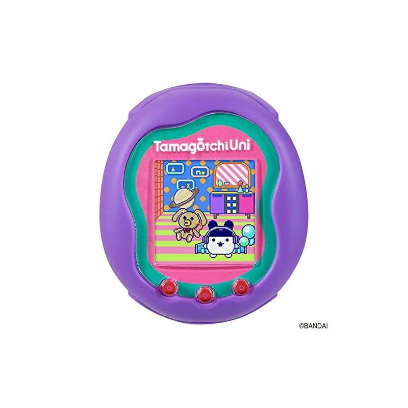  バンダイ BANDAI Tamagotchi Uni Purple 対象年齢 6才以上 日本おもちゃ大賞2025コミュニケーショントイ部門大賞 日経優秀製品 サービス賞 日経MJ賞受賞 おもちゃ 犬用品