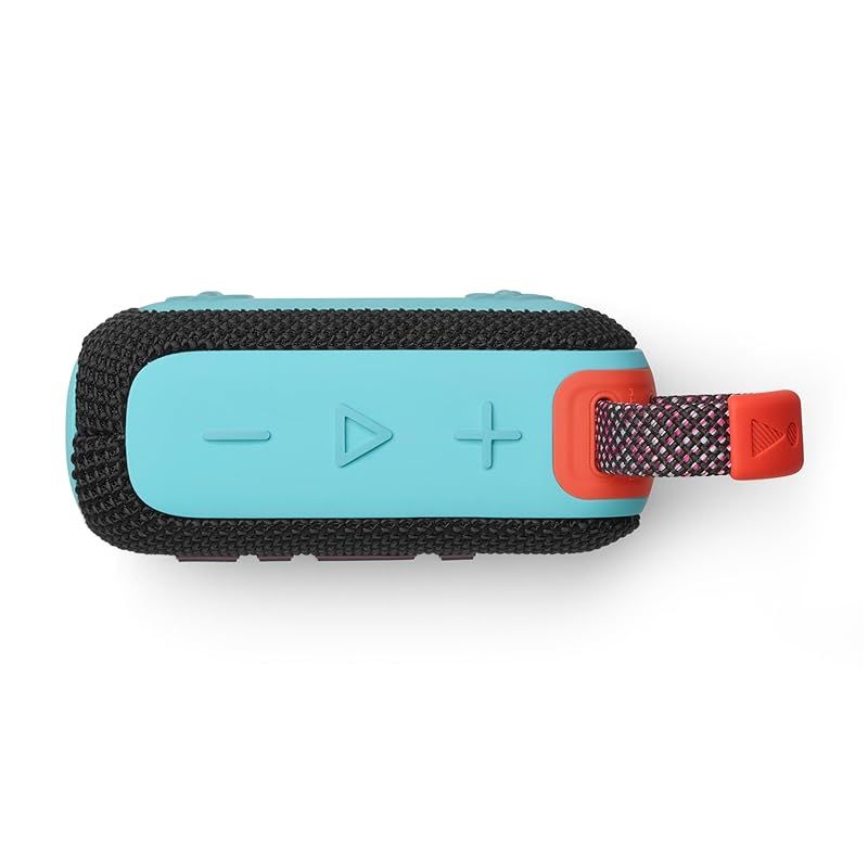 JBL GO4 Bluetoothスピーカー USB C充電 IP67防塵防水 アプリ対応 パッシブラジエーター搭載 ポータブル ファンキーブラック JBLGO4BLKO