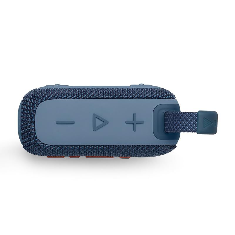 JBL GO4 Bluetoothスピーカー USB C充電 IP67防塵防水 アプリ対応 パッシブラジエーター搭載 ポータブル ブルー JBLGO4BLU