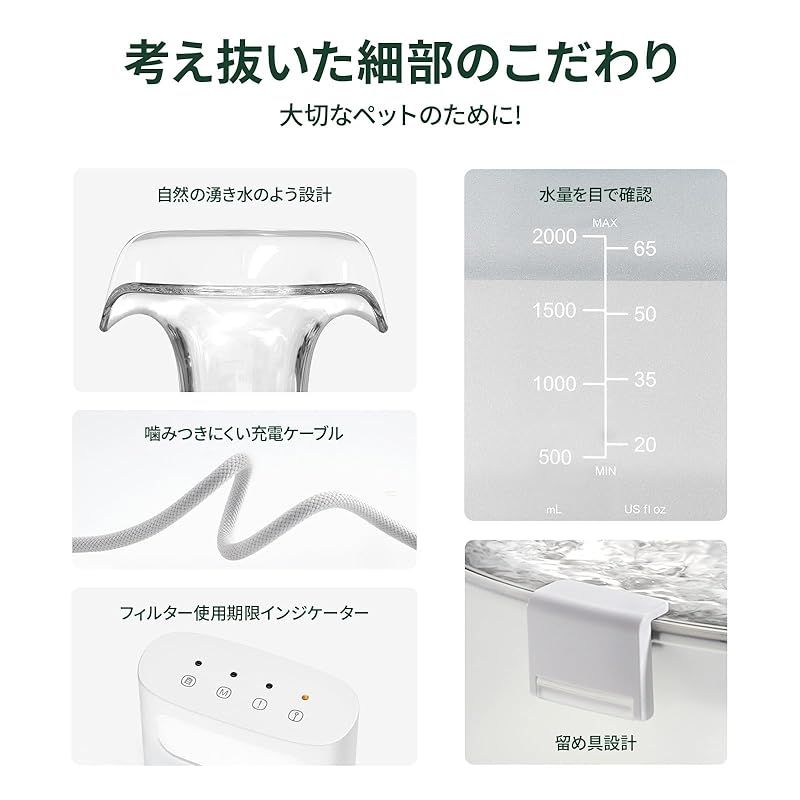 フィルター付き E