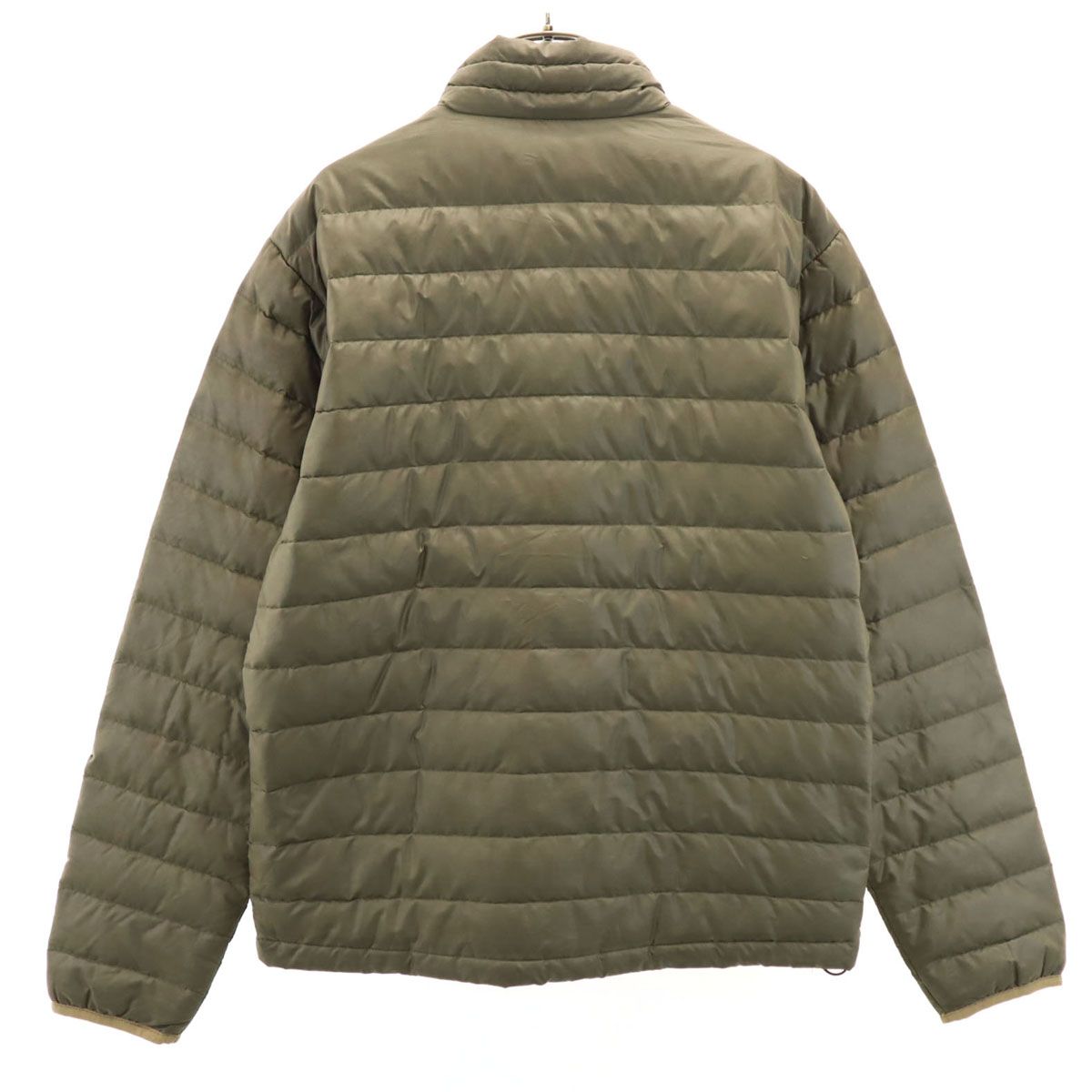 パタゴニア ダウンジャケット ダウンセーターフーディ84700 Lサイズ カーキ patagonia パタゴニア ダウンセーター ダウンジャケット S カーキ系