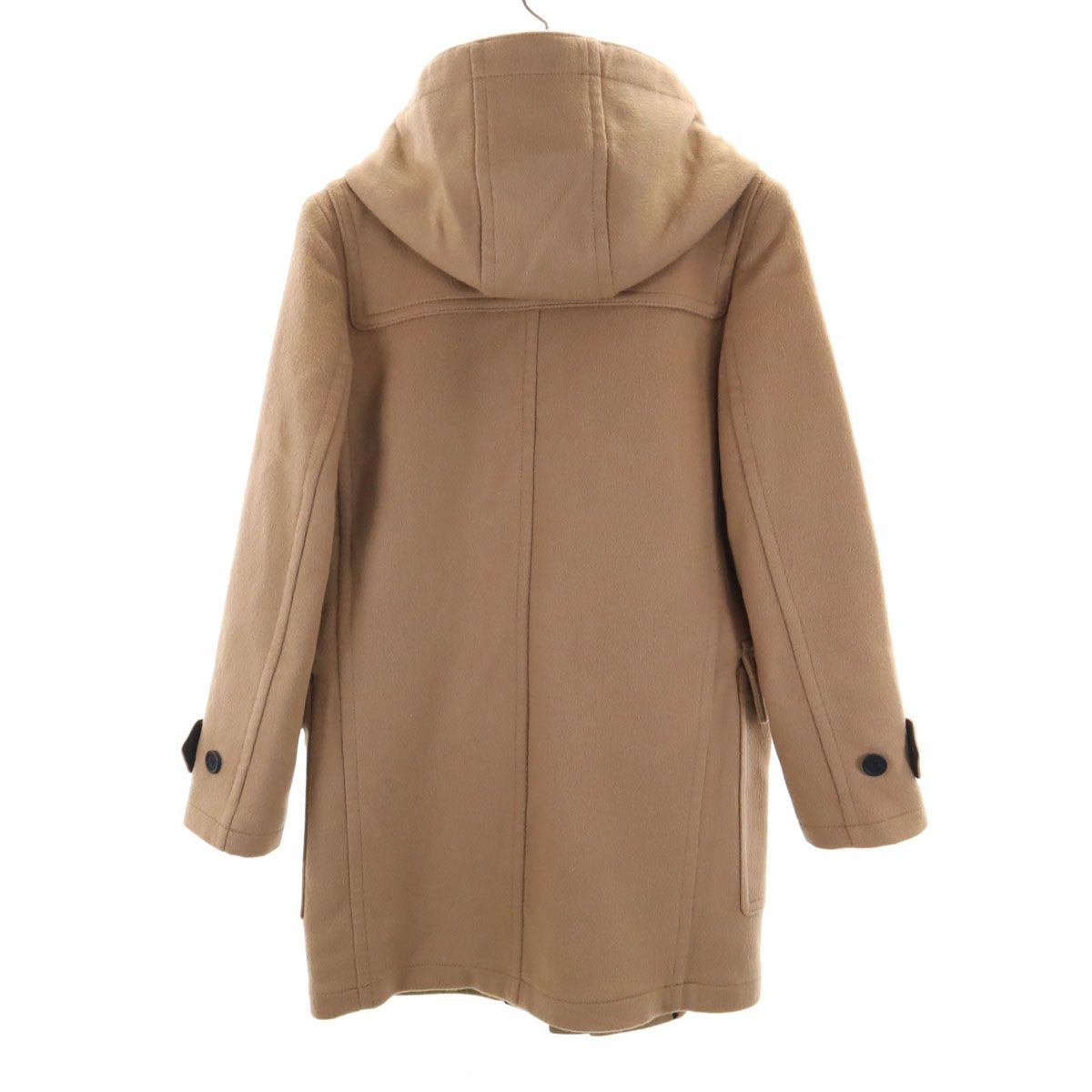 バーバリー チルドレン メルトン ダッフルコート 14 Y ブラウン系 キッズ 古着