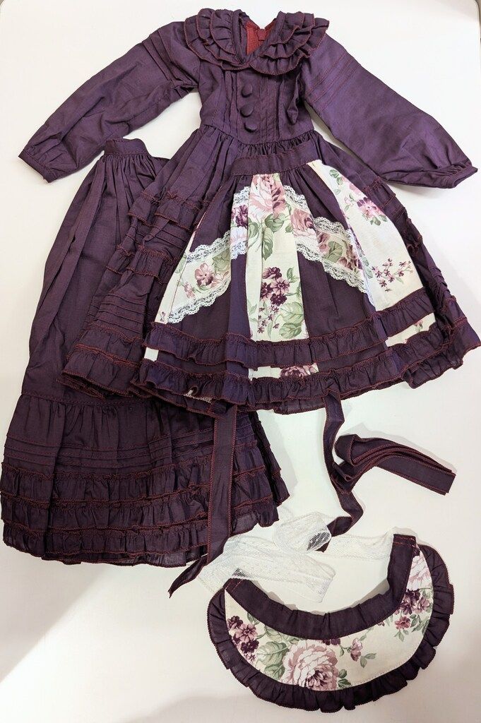 lacrimosa SD SD13女の子 重ね着ドレス 深紫