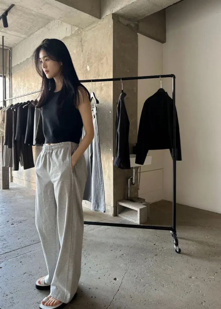 メランジュグレー 麻