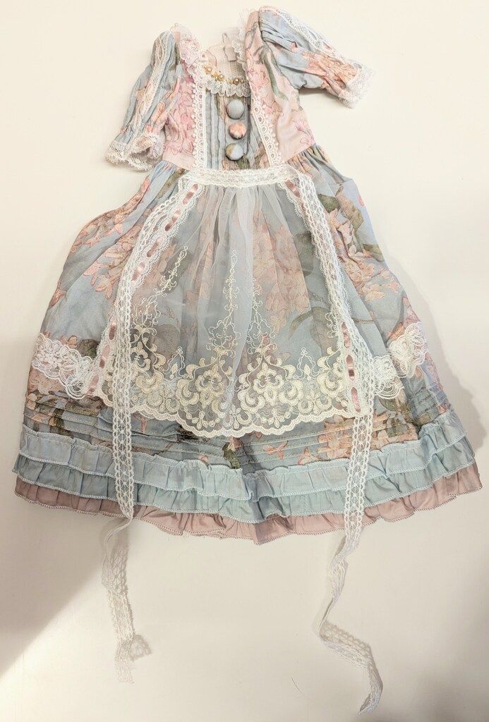 lacrimosa SD SD13 リバティ柄ワンピース 水色