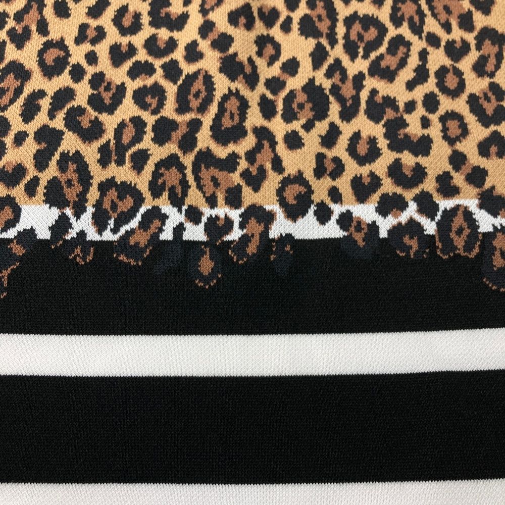 Fair Liar リボンデティールAラインスカート ラインフラワープリント