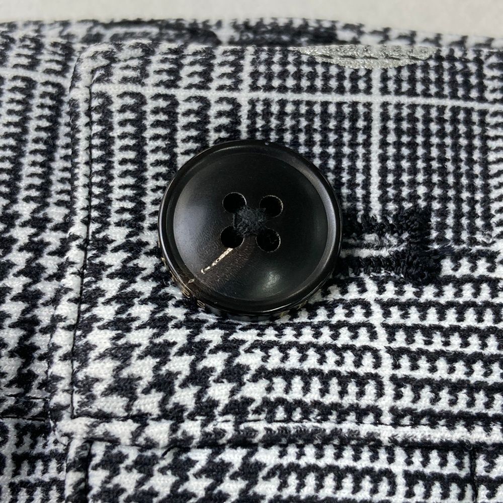 ドット グレンチェック柄