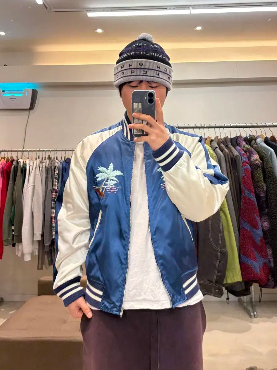 小売 ホシヒメ アロハ ハワイ スタジャン ほしひめ スカジャン LL