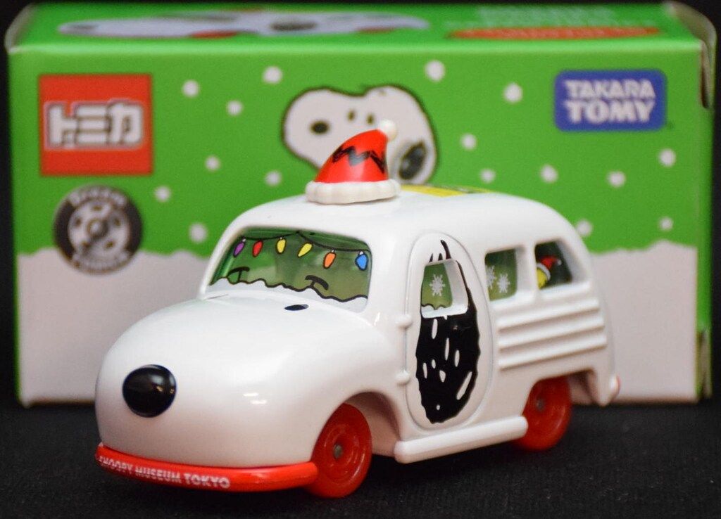 タカラトミー ドリームトミカ ORIGINAL DREAM TOMICA SNOOPY MUSEUM TOKYO CHRISTMS EDITION