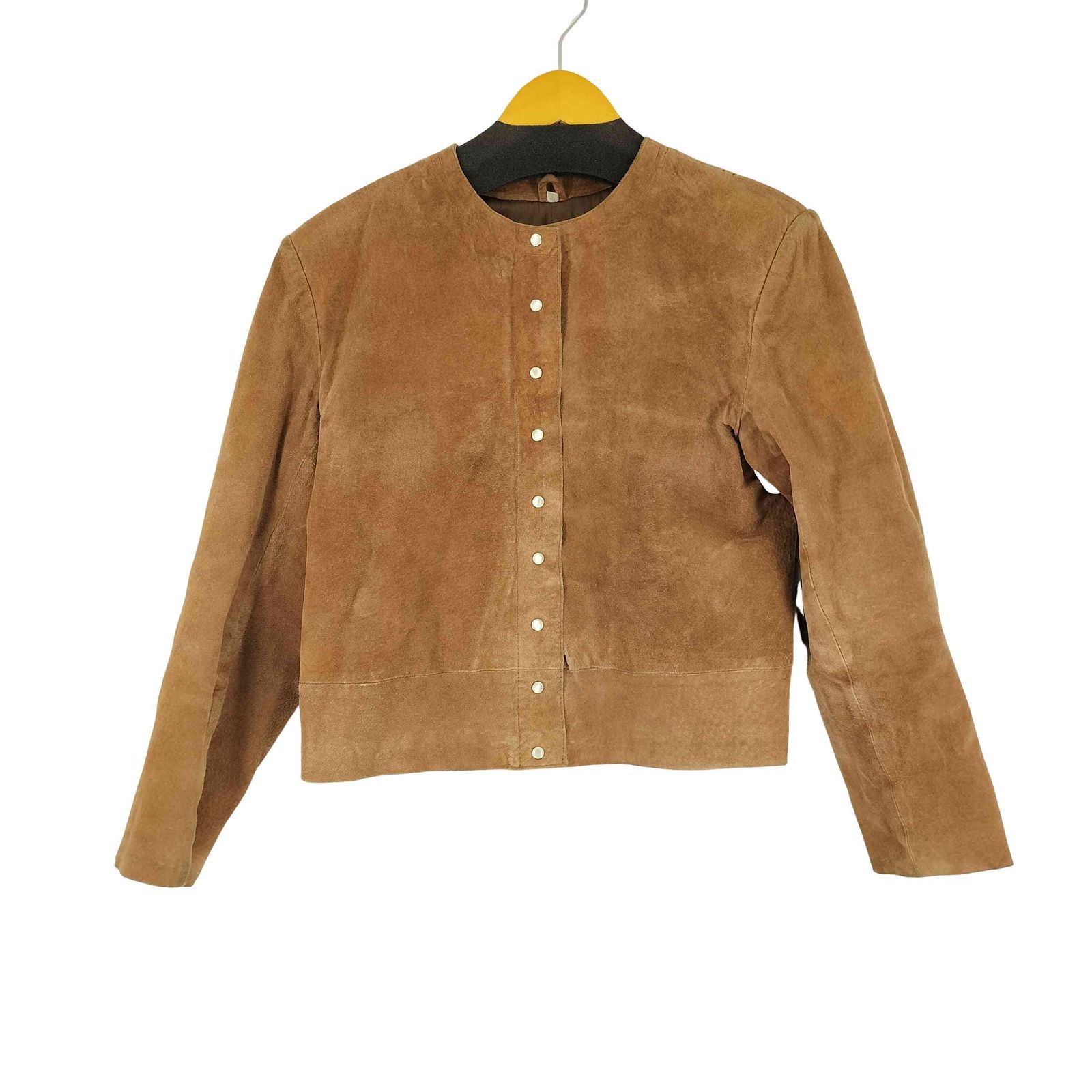 ユーズドフルギ USED古着 ピッグレザーブルゾン レディース 表記無