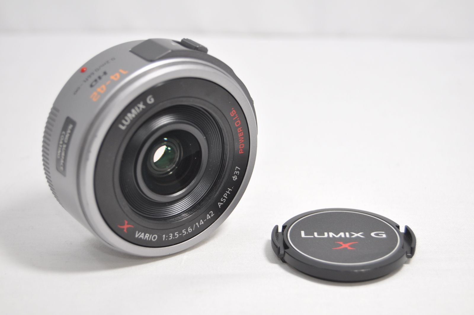 Panasonic パナソニック G X VARIO PZ 14-42mm F3.5-5.6 ASPH. POWER O.I.S. シルバー H-PS14042-S