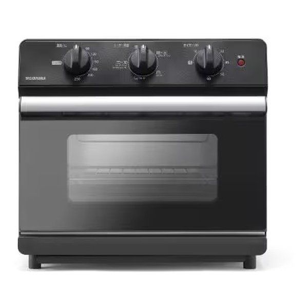 IRIS OHYAMA アイリスオーヤマ ノンフライ熱風オーブン フライヤー オーブントースター トースト ブラック FVX-D 14 A-B 2666207